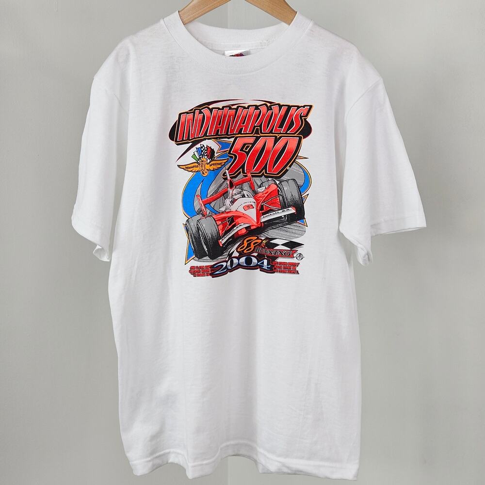 Indy 500 88th Indianapolis Motorsport Racing 2004 VTG T-Shirt‎ | Youth 14-16